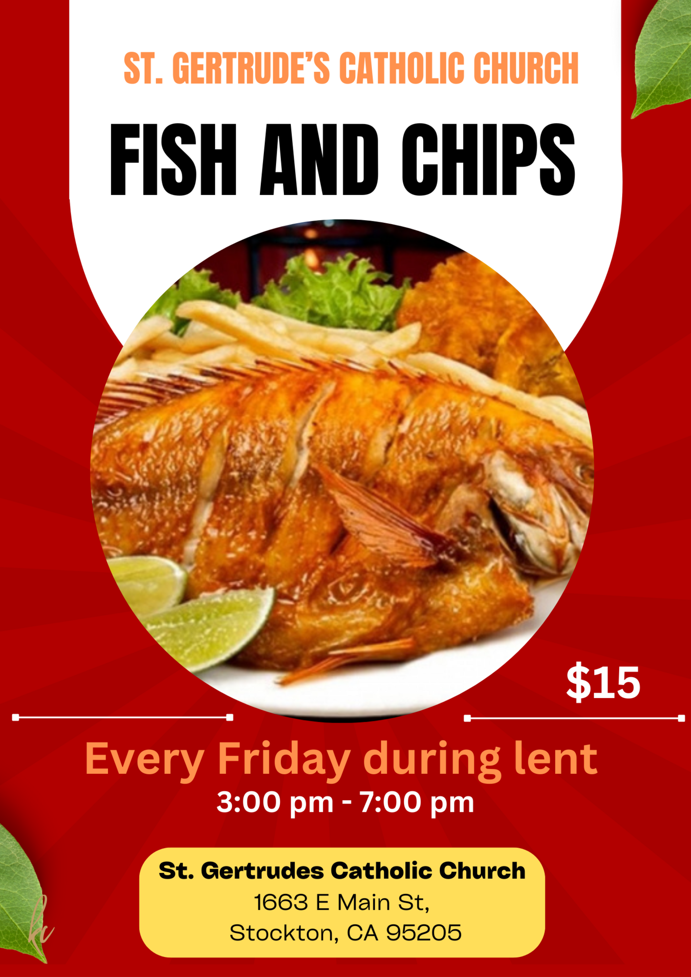 Events/Eventos Saint Gertrude's Catholic Church Stockton, CA